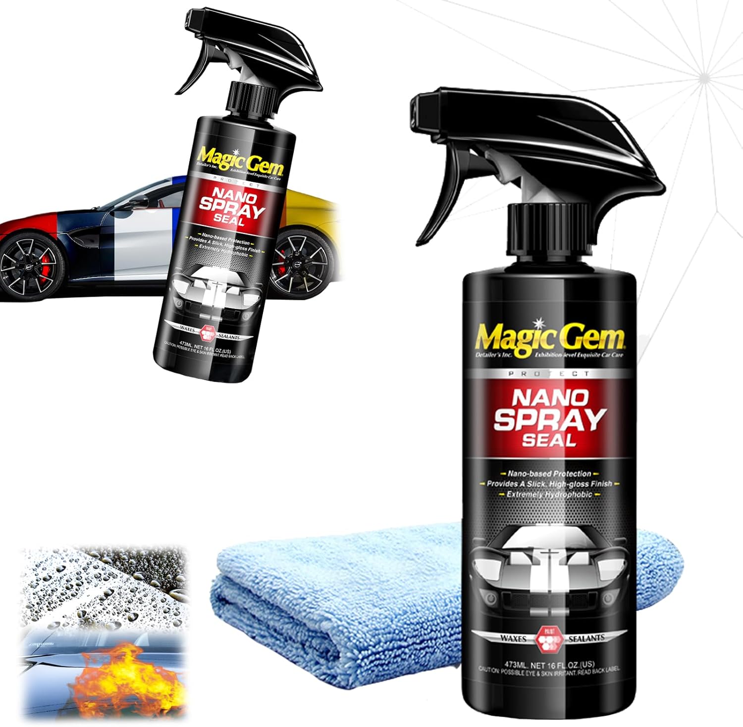 Magic Gem Nano Spray Seal Auto, Quick Car Coating Jamaica | Ubuy
